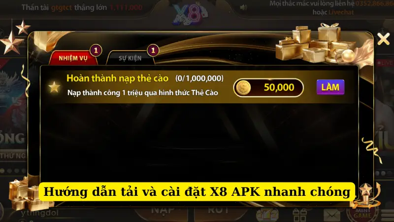 Hướng dẫn tải và cài đặt X8 APK nhanh chóng