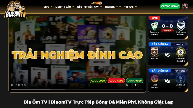 Biaomtv mang đến giải pháp xem bóng đá miễn phí như thế nào